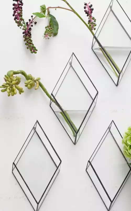 Distinctive Wall Mounted Vases From 1012 Terra