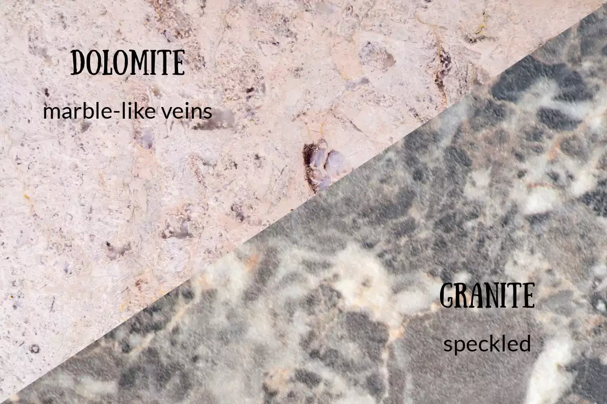 Dolomite vs Granite