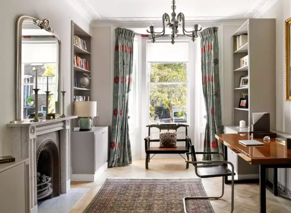 Dramatic Curtains for Bay Windows