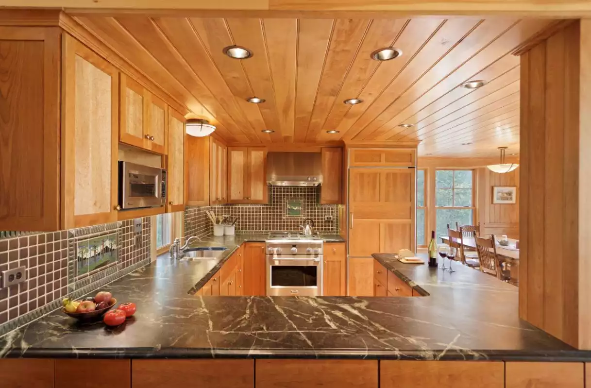 Flush-Mount Ceiling Fixtures Kitchen