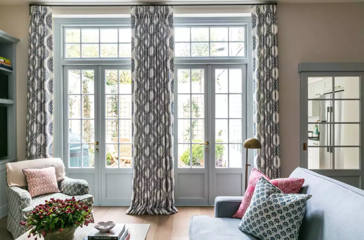 French Door Curtains That Are Functional and Gorgeous