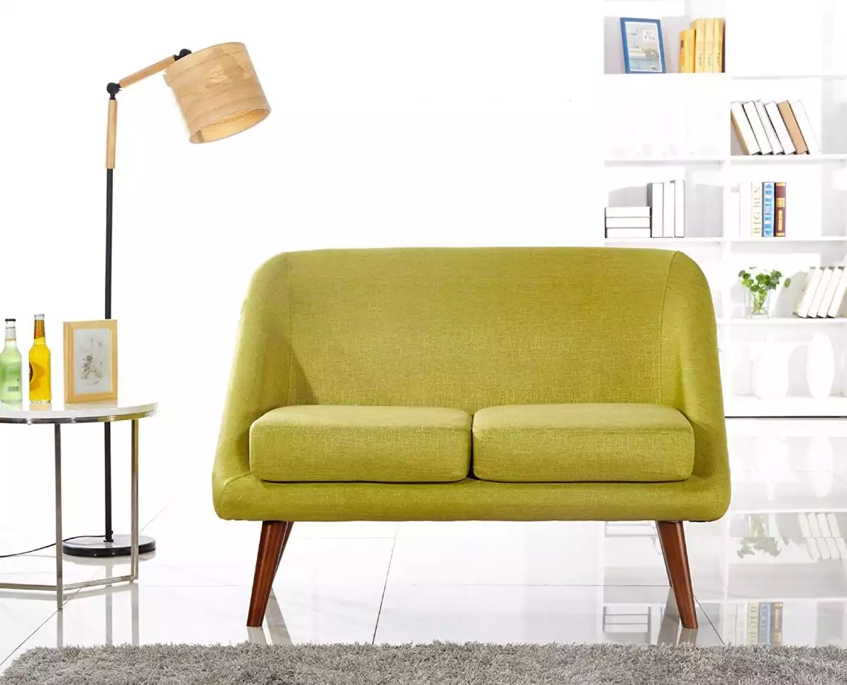 US Pride Furniture Fabric Modern Style Loveseat