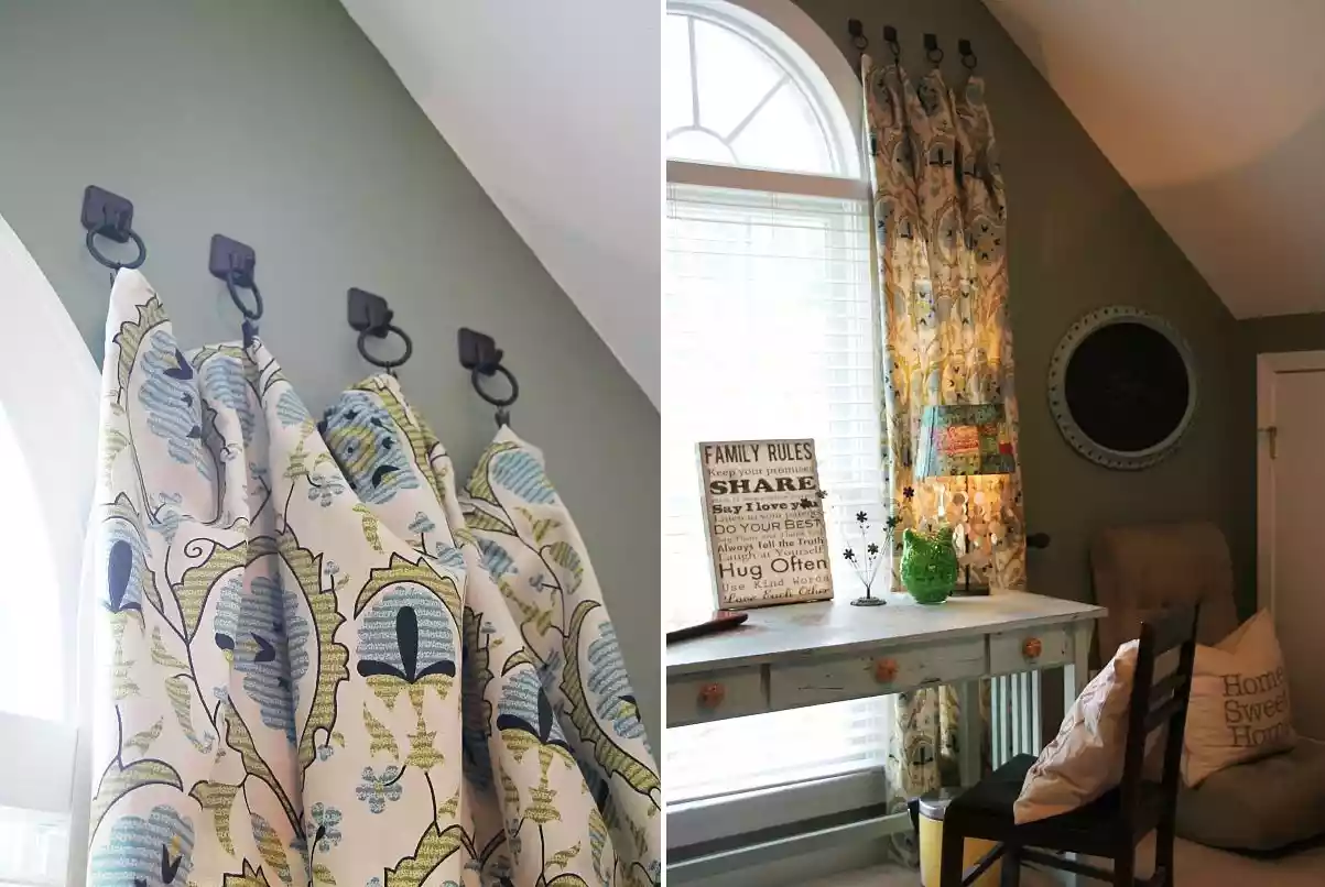 Hanging Large window Curtains