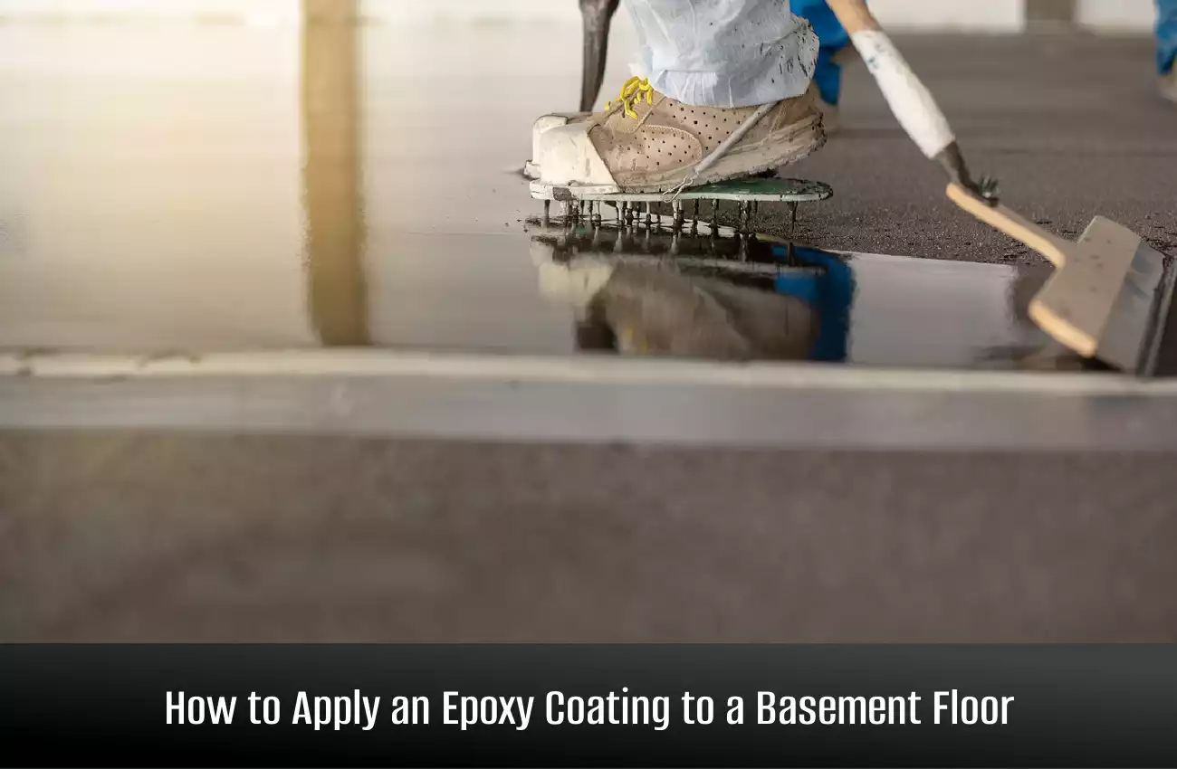 How to Apply an Epoxy Coating to a Basement Floor