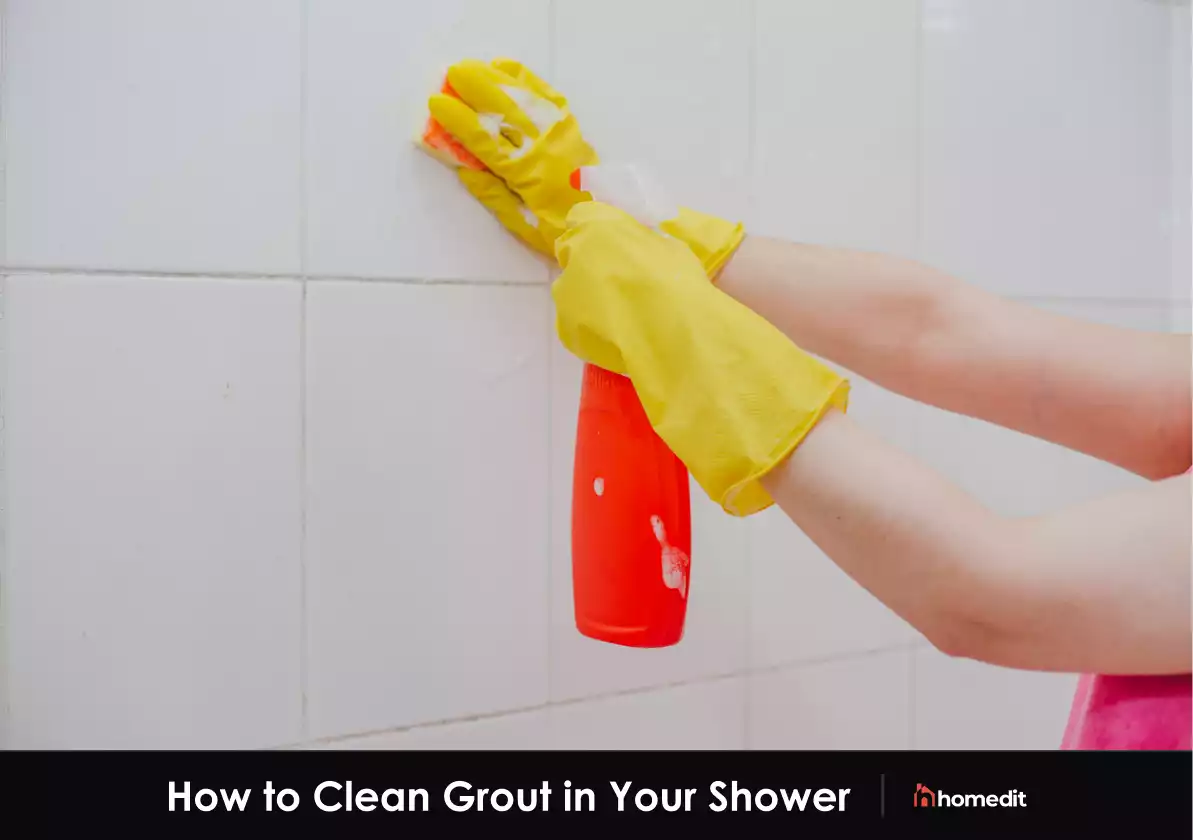 How to Clean Grout in Your Shower