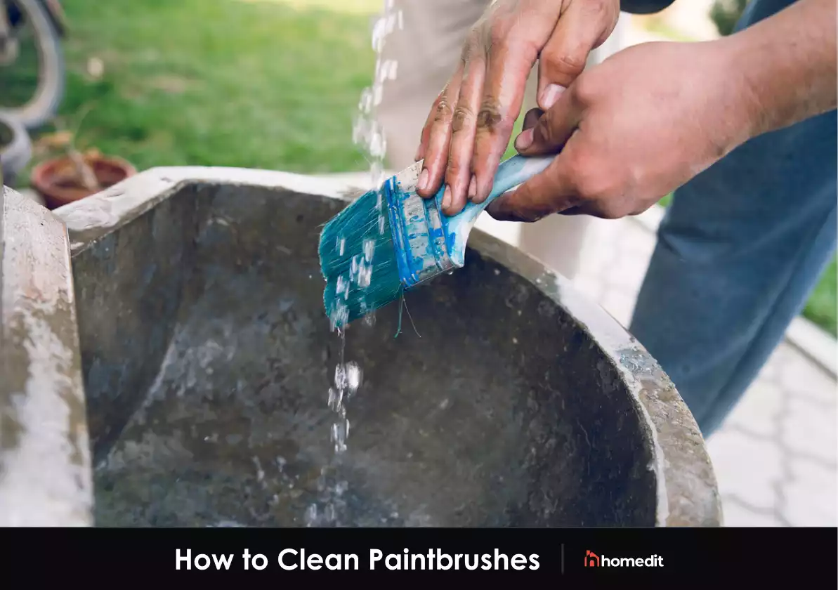 How to Clean Paintbrushes: Latex and Oil-Based