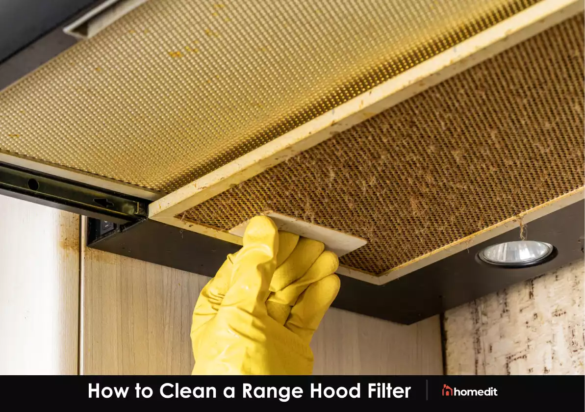 How to Clean a Range Hood Filter by Type
