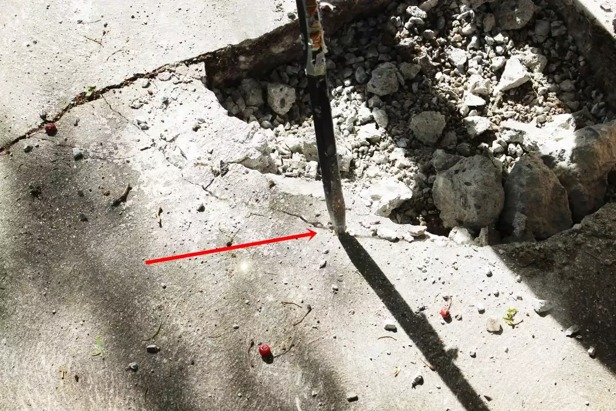 Best Way to Remove Concrete Slabs on a Patio continue