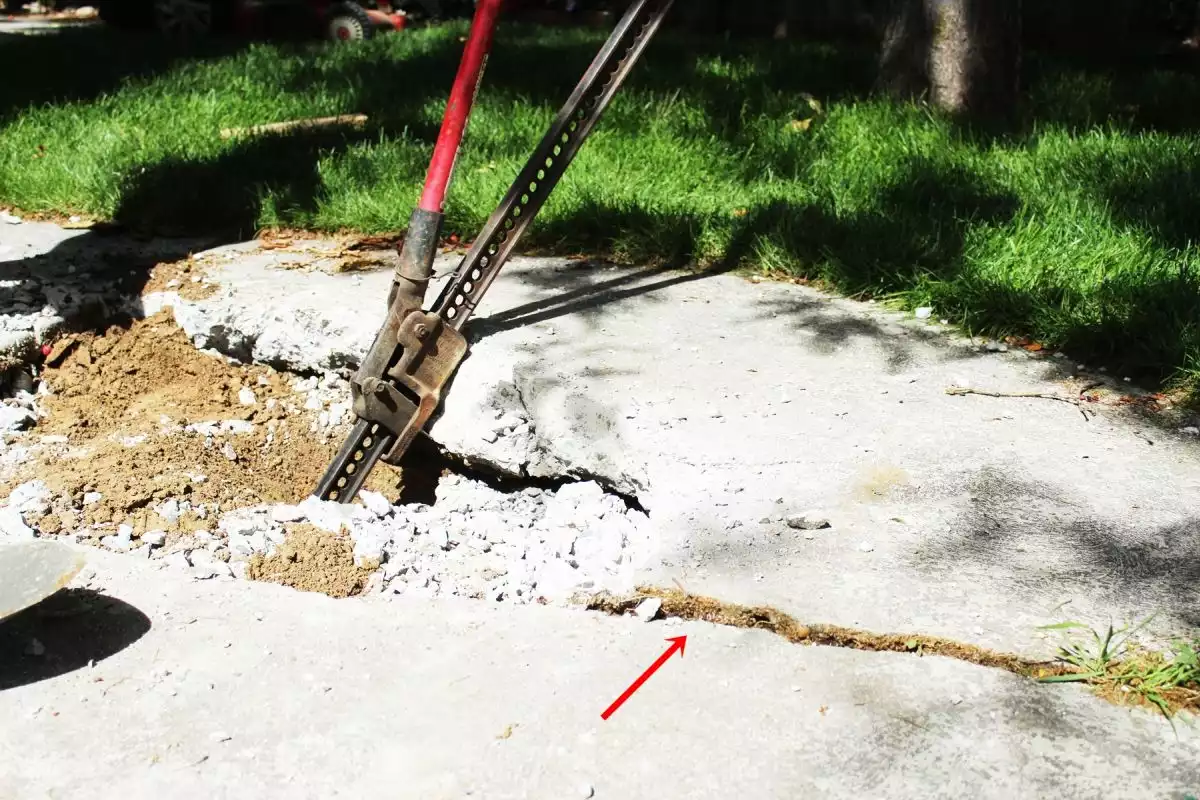Best Way to Remove Concrete Slabs on a Patio step 8