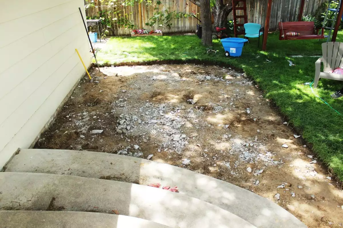 Best Way to Remove Concrete Slabs on a Patio complete