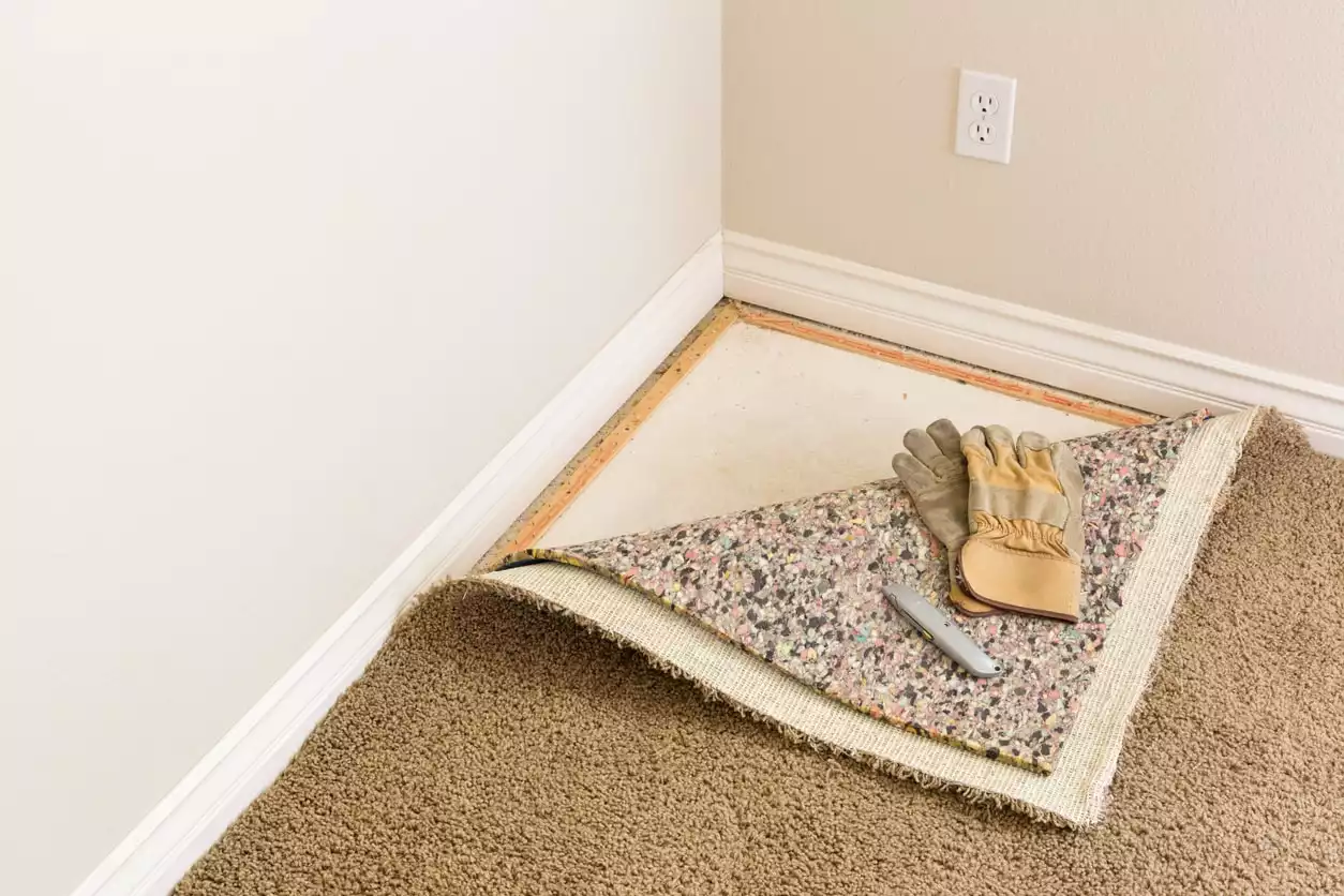 How to remove the carpet from living