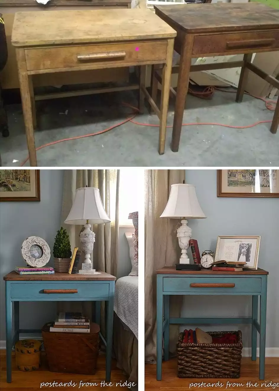 How to revamp old night stands