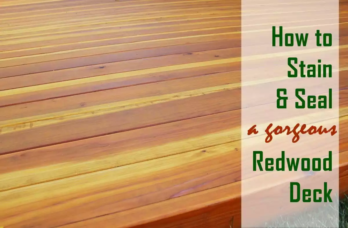 How to Stain and Seal a Deck