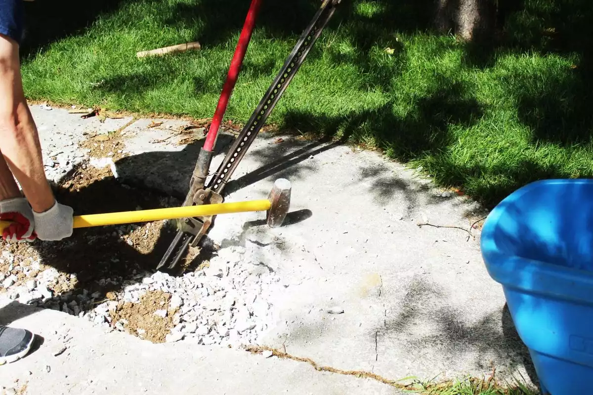 Best Way to Remove Concrete Slabs on a Patio tip 3