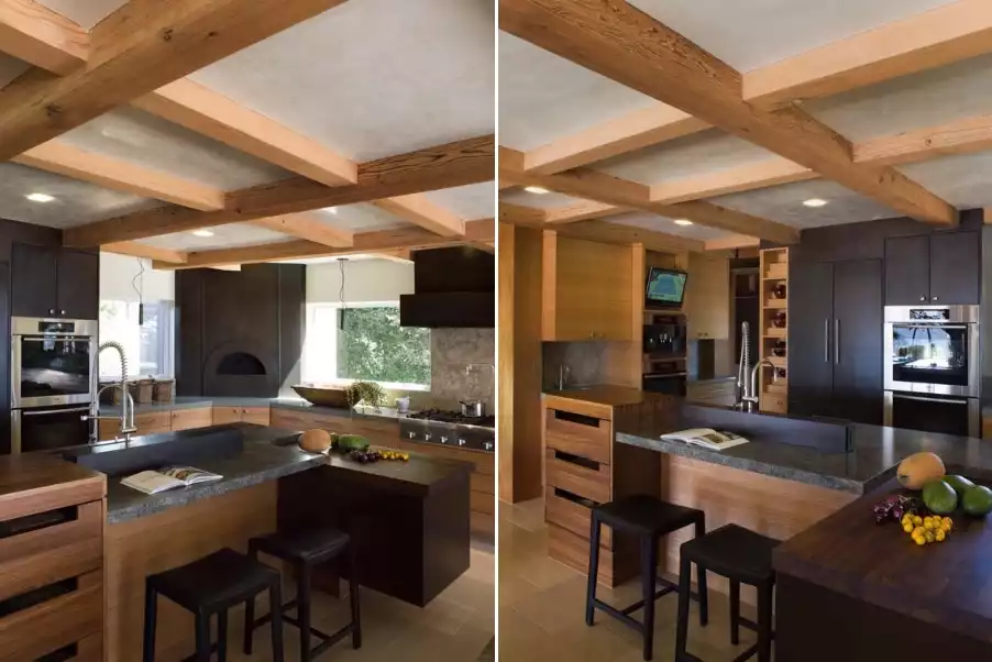 Nature inspired kitchen decor
