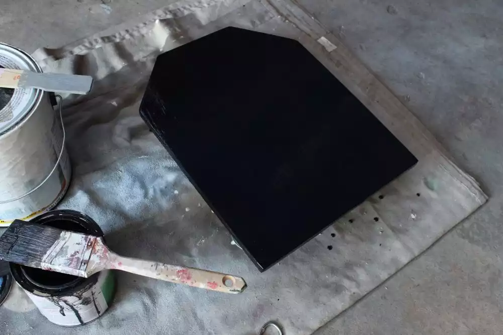 Let the paint dry completely