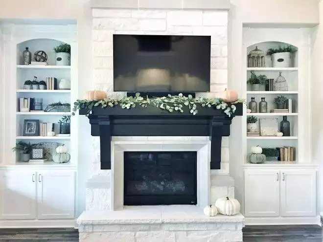 black and bulky shelf