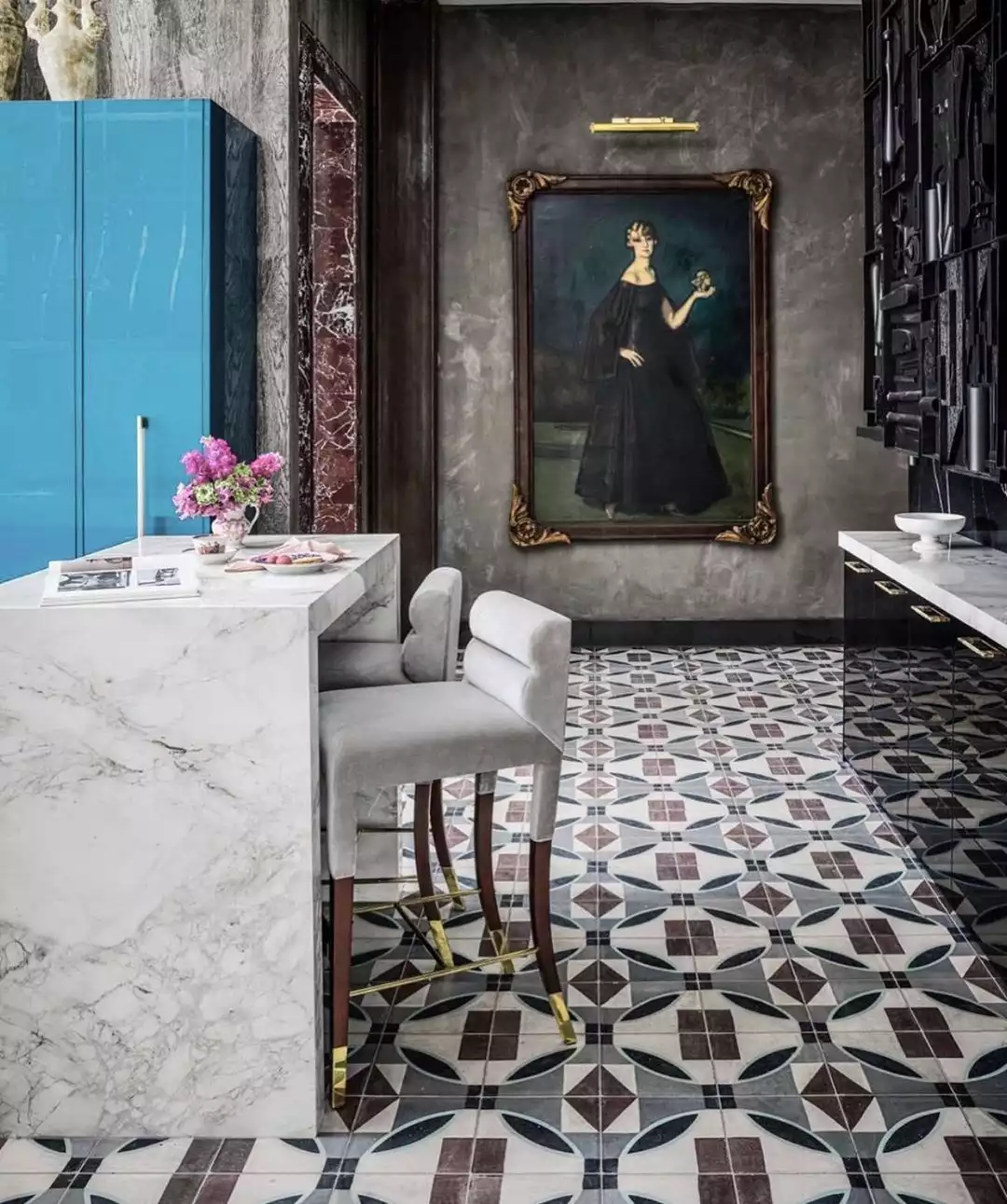 Maximalist Style Kitchen