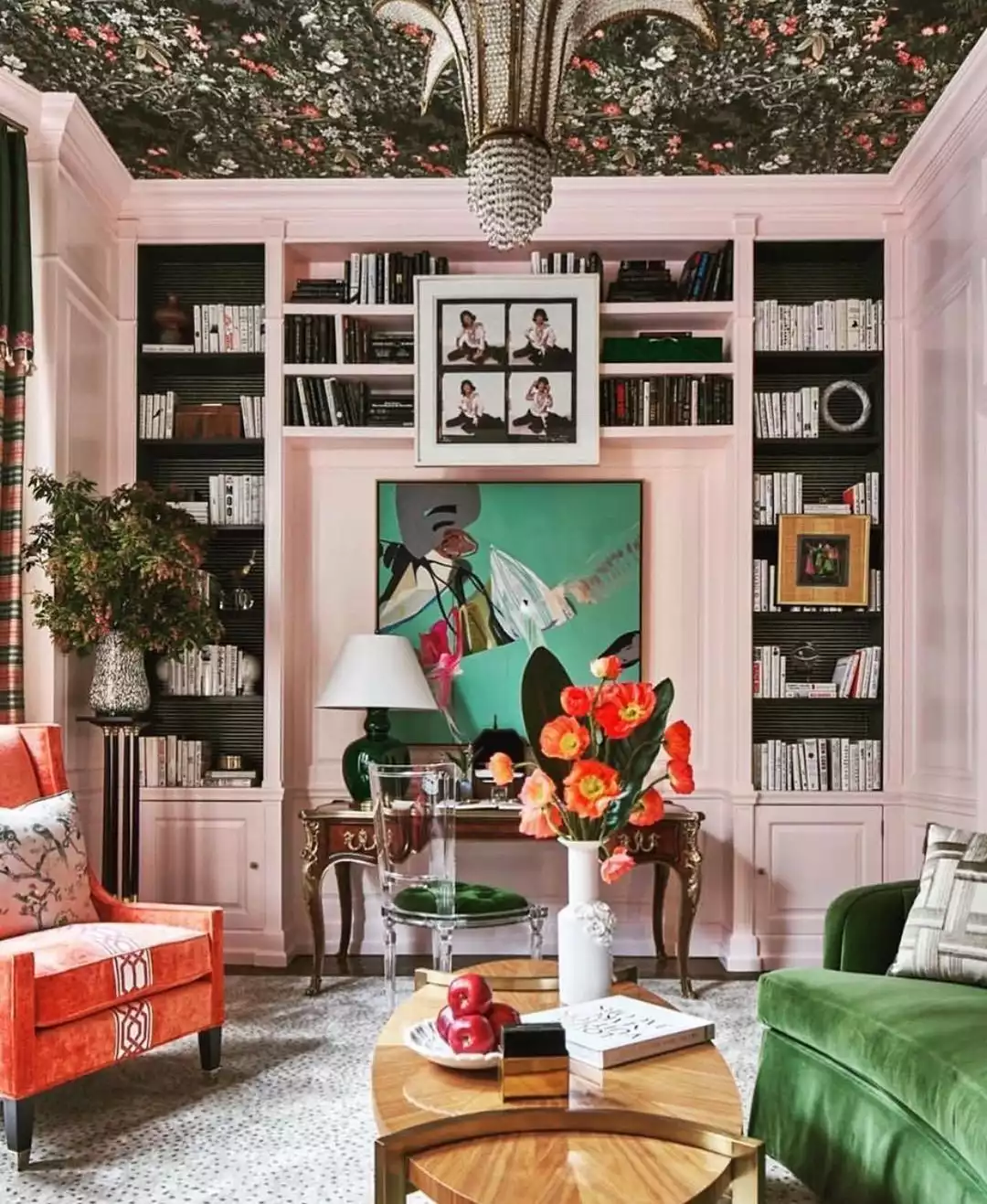 Maximalist Style Living Room