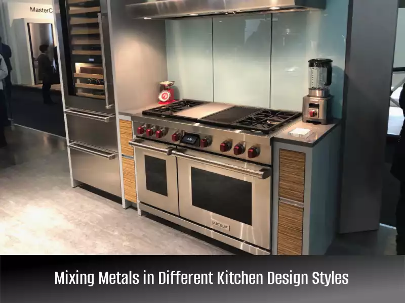 Mixing Metals in Different Kitchen Design Styles