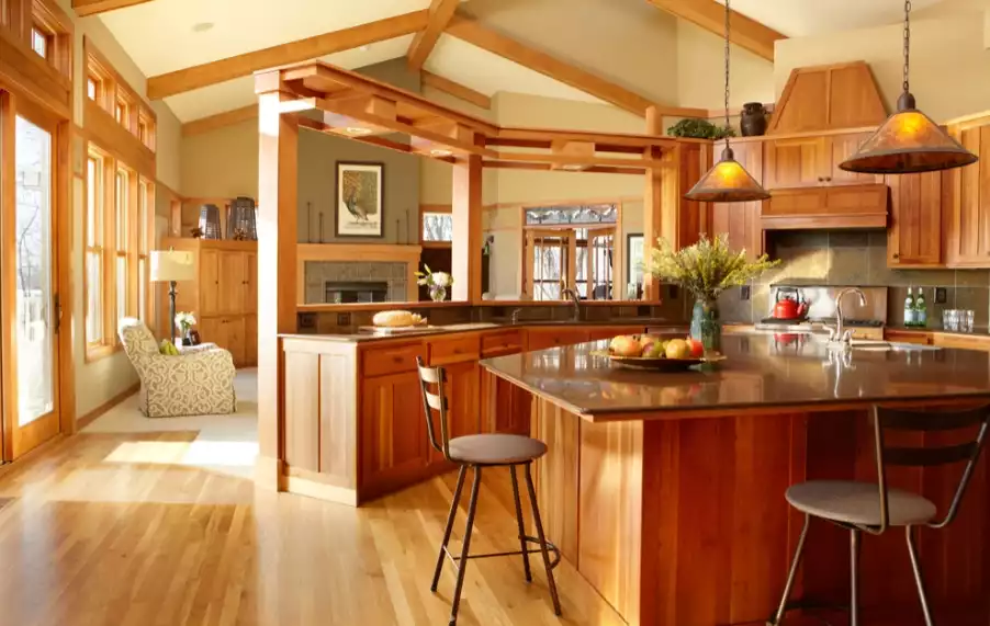Modern Arts and Crafts Kitchen