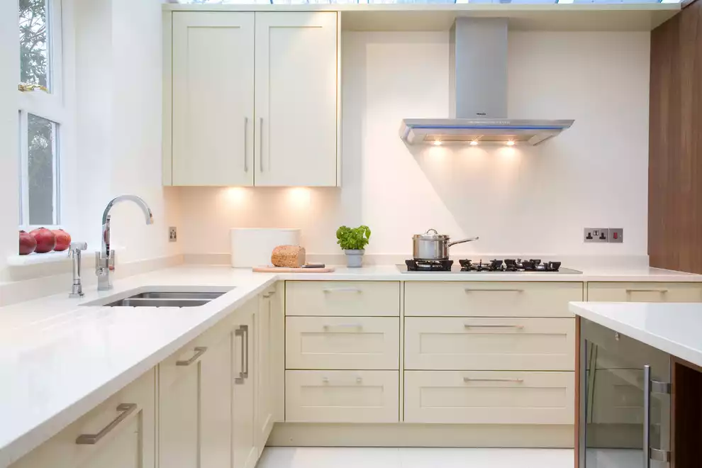 Modern Cream Kitchen Cabinets