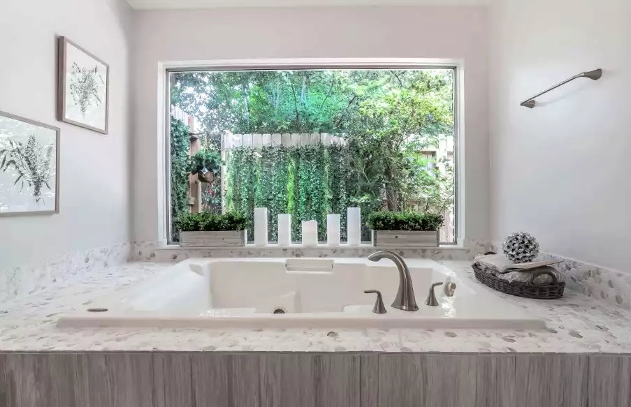 Modern Garden Bathroom