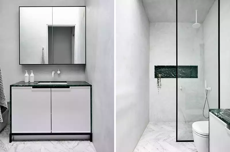 Black Frame for Shower Glass