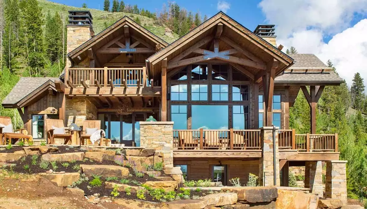 Modern ranch-style house in Colorado
