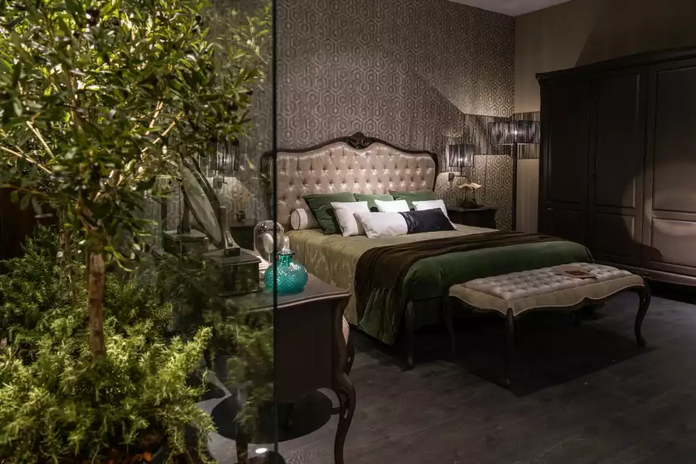 A tiny indoor garden