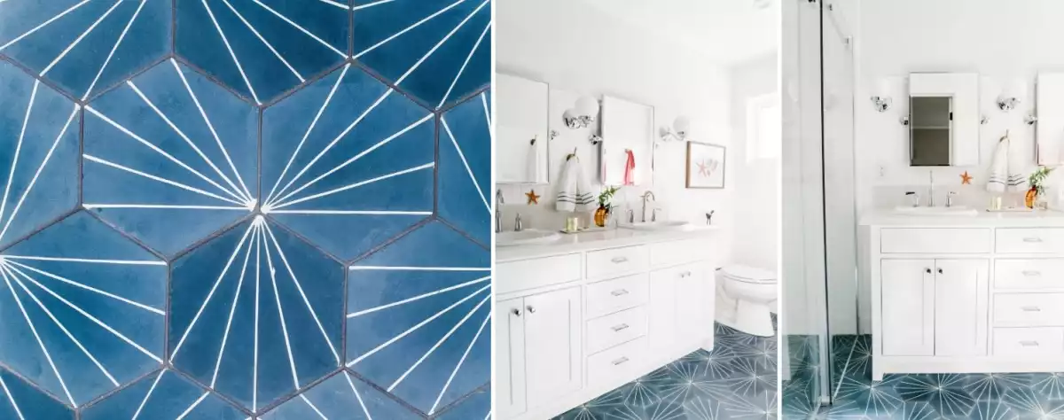 Bathroom with a nautical theme