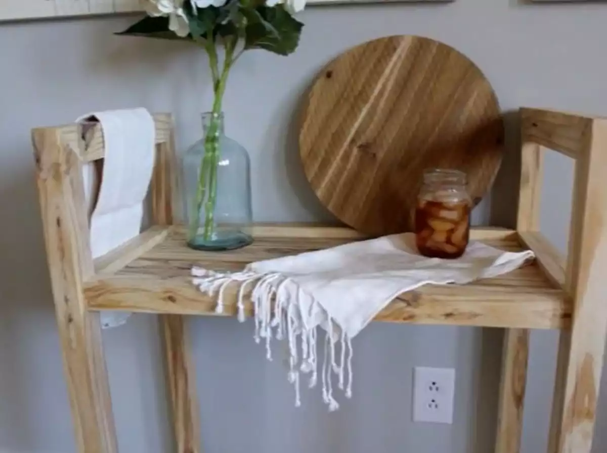 One Board Bar Cart