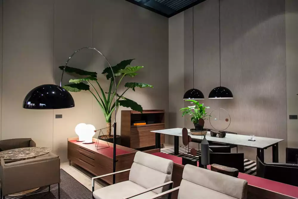Open cocept living layout