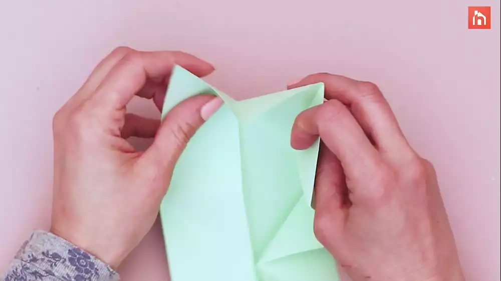 Origami paper wall decor 14