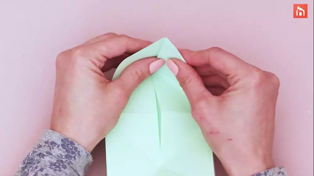 Origami paper wall decor 16