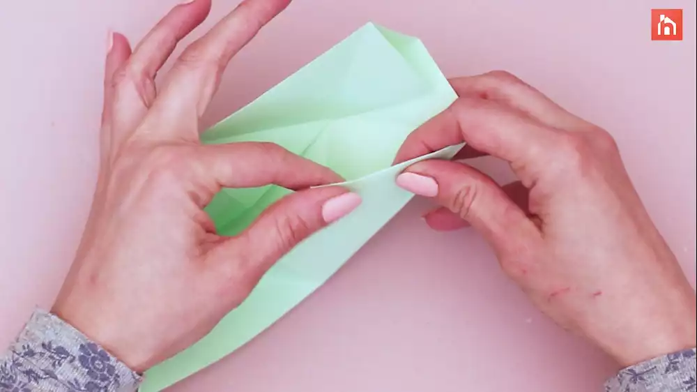 Origami paper wall decor 17