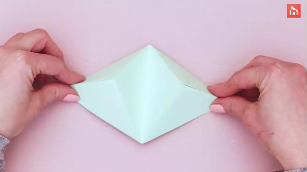 Origami paper wall decor 20