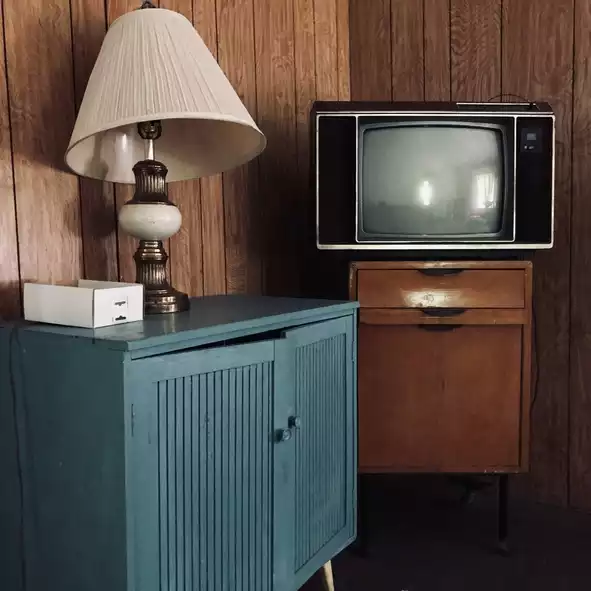 Outdated Appliances And Furniture