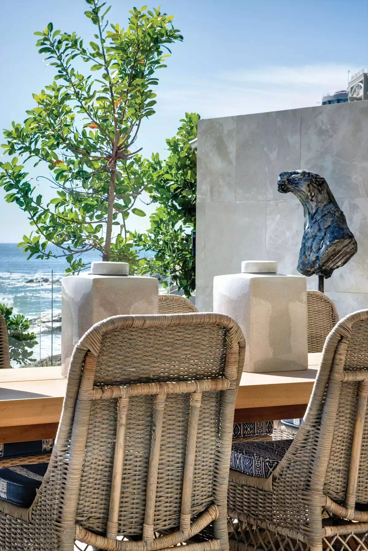 The ambiance through is relaxed, peaceful, casual but not without a sense of elegance and sophistication
