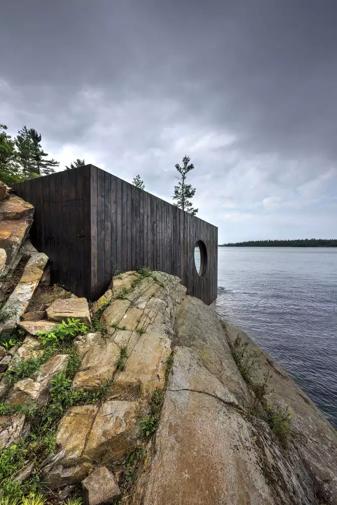 Partisan Projects Sauna Near Toronto