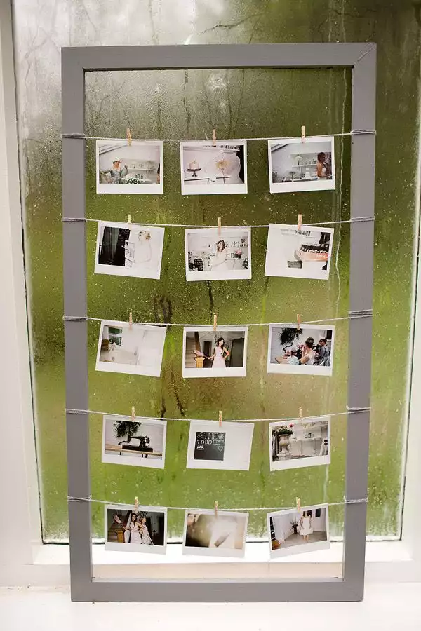 DIY Polaroid Photo Frame