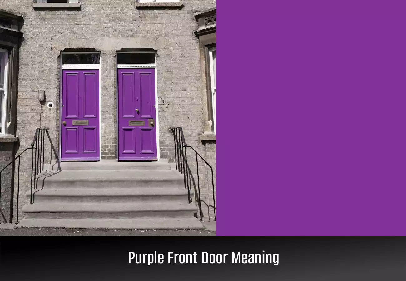 Purple Front Door Meaning: The Symbolism of This Eye-Catching Color