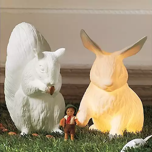RabbitandSquirrelLamps