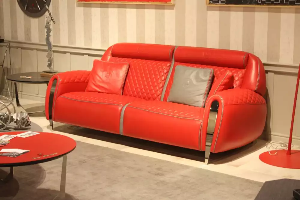Red couch