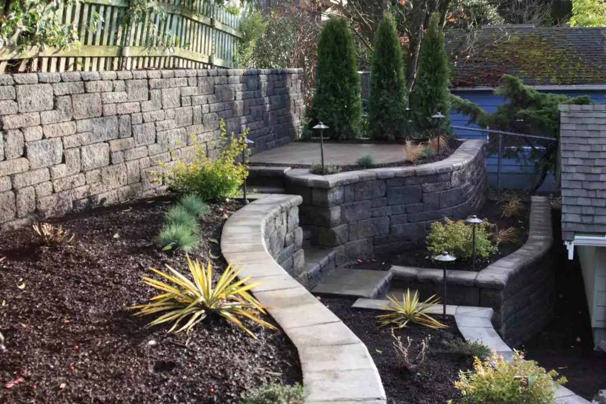Retaining Wall Cap Shapes