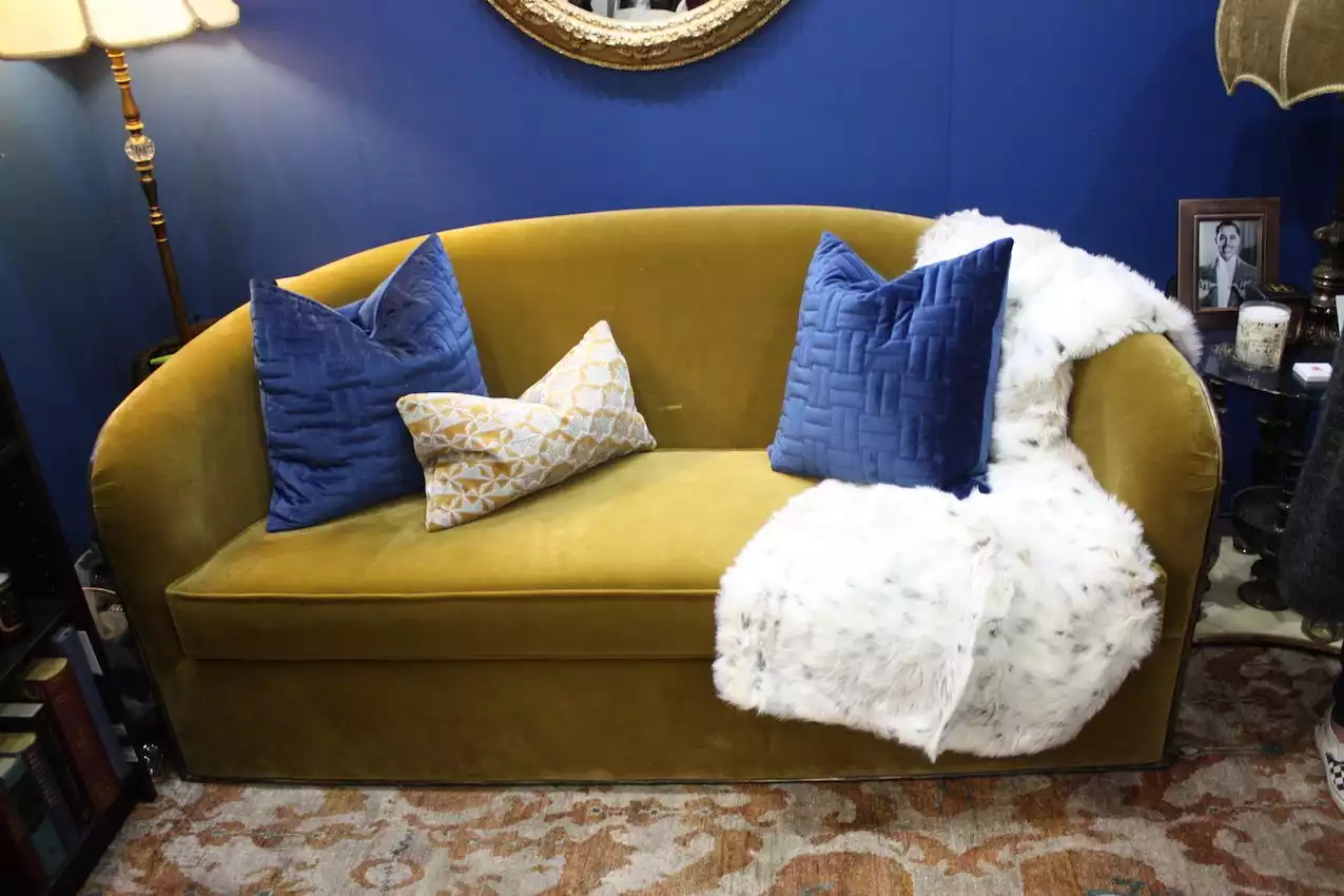 Couches with round backs have been less popular until recently.