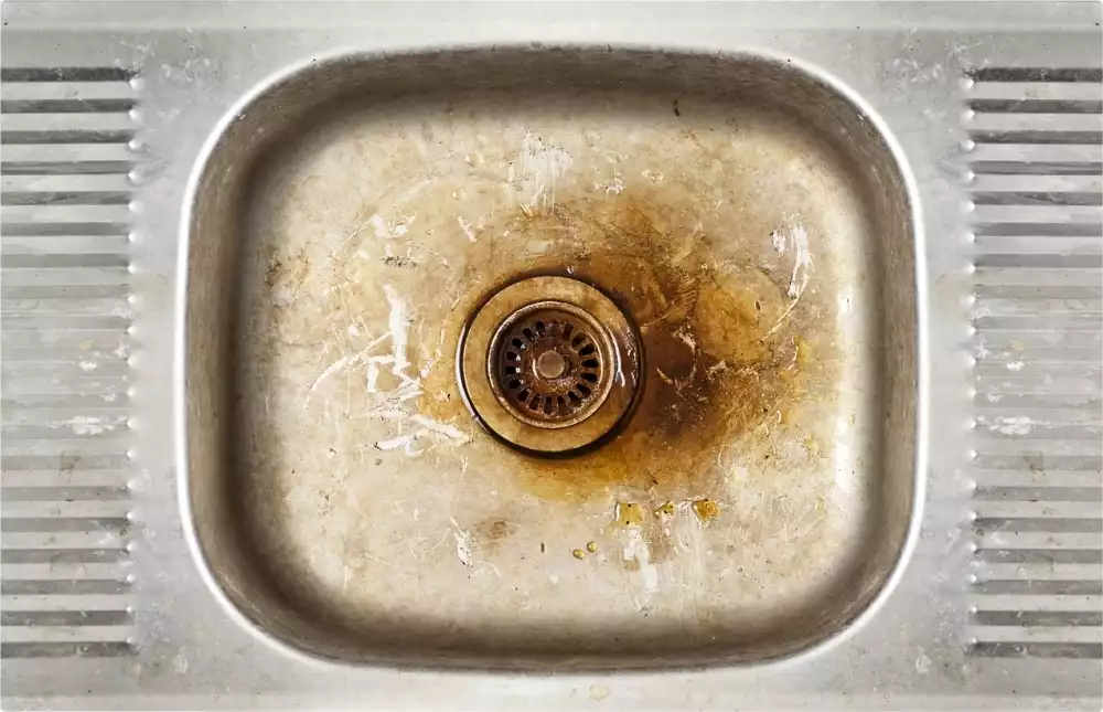 Rust removal from stainless steel