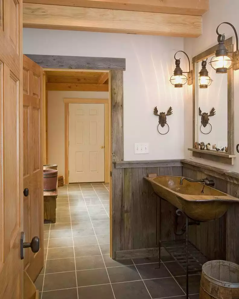 Rustic Bathroom