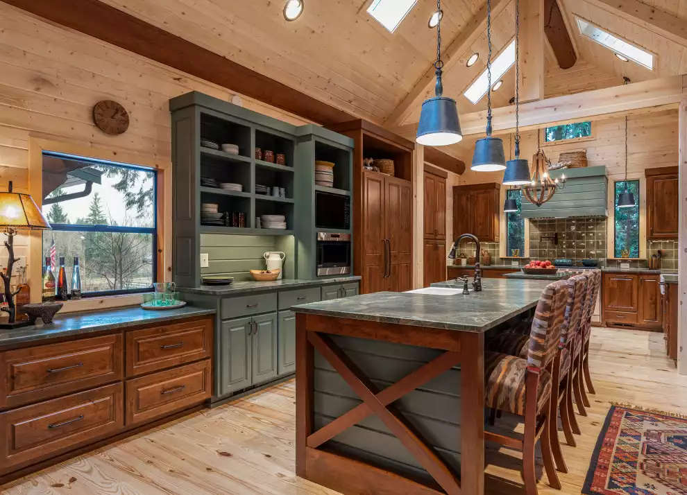 Rustic Kitchen Interior Design