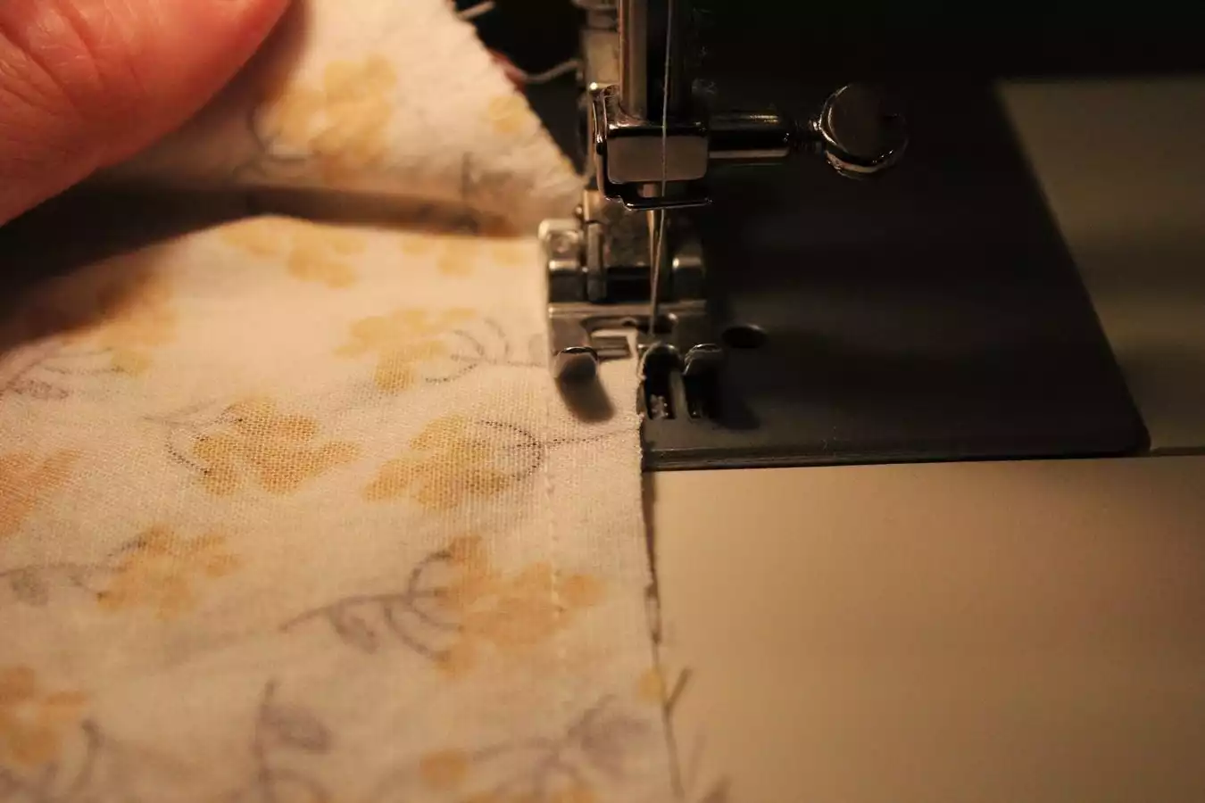 Sew a zigzag stitch